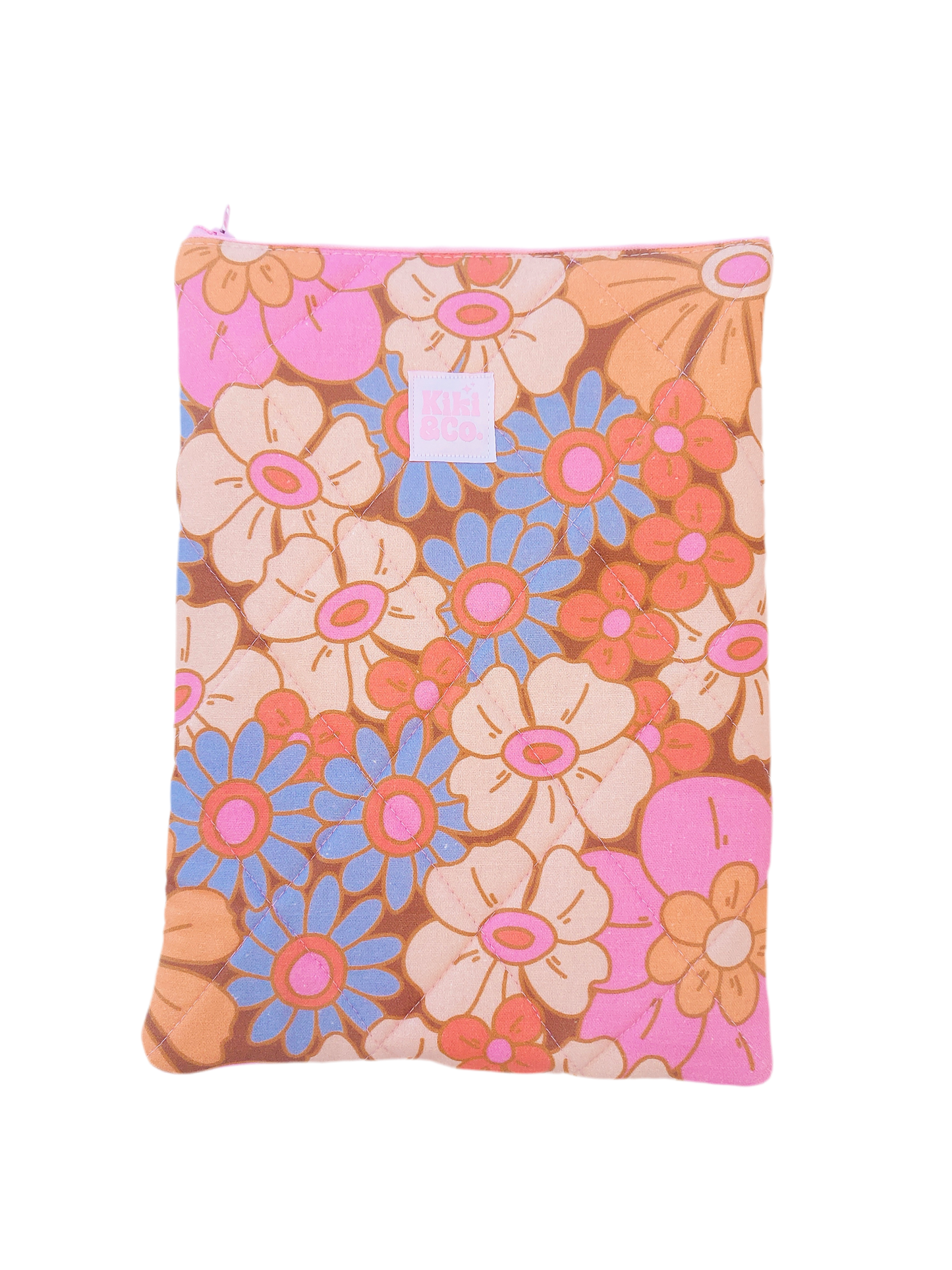 Quilted Book Sleeve - Lola Floral