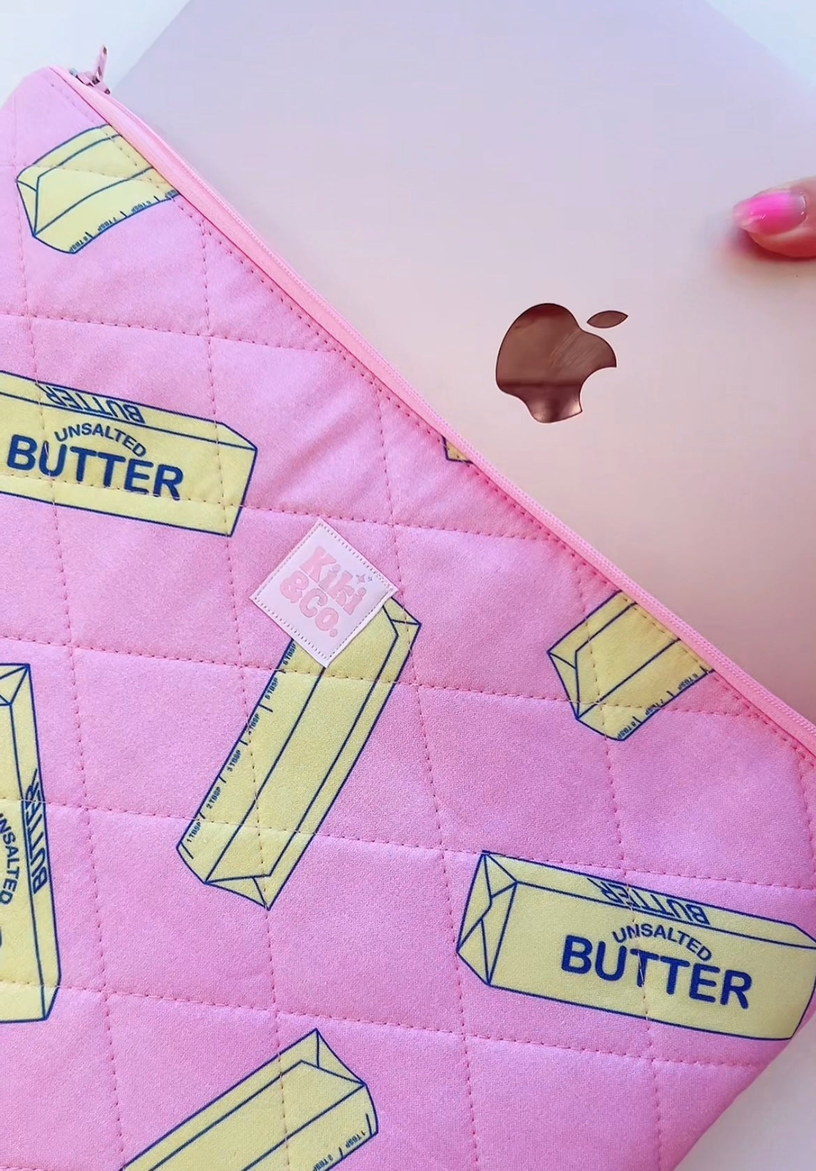 Quilted Laptop Sleeve  - Better with Butter