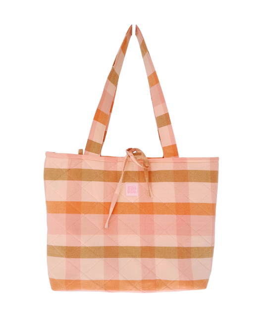 Quilted Tote - Pastel Picnic