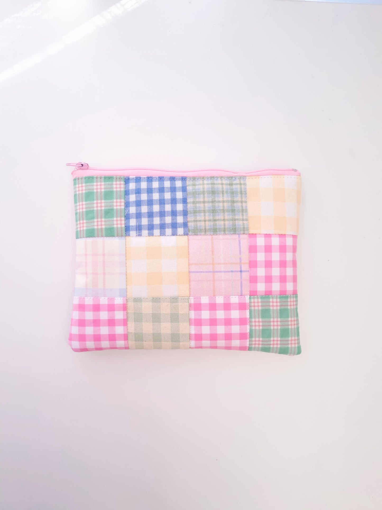 Patchwork Collection - Zipper Pouch/ eReader Sleeve #10