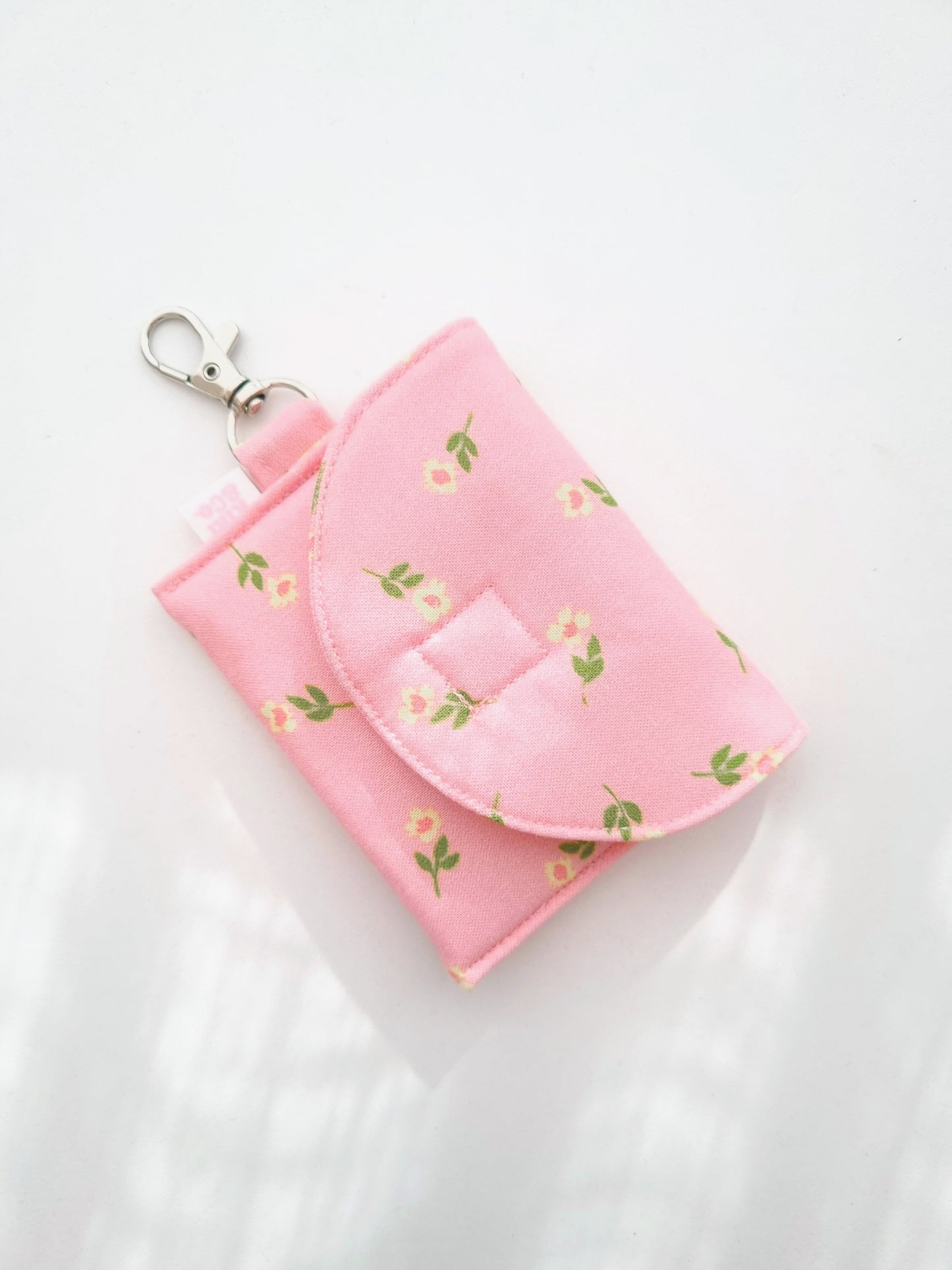 Earbud Pouch - Pink Petal