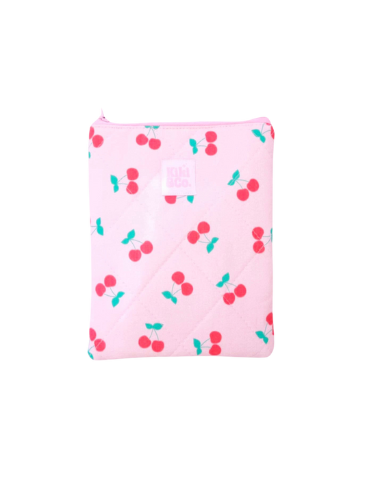 Quilted eReader Sleeve - Cherry's