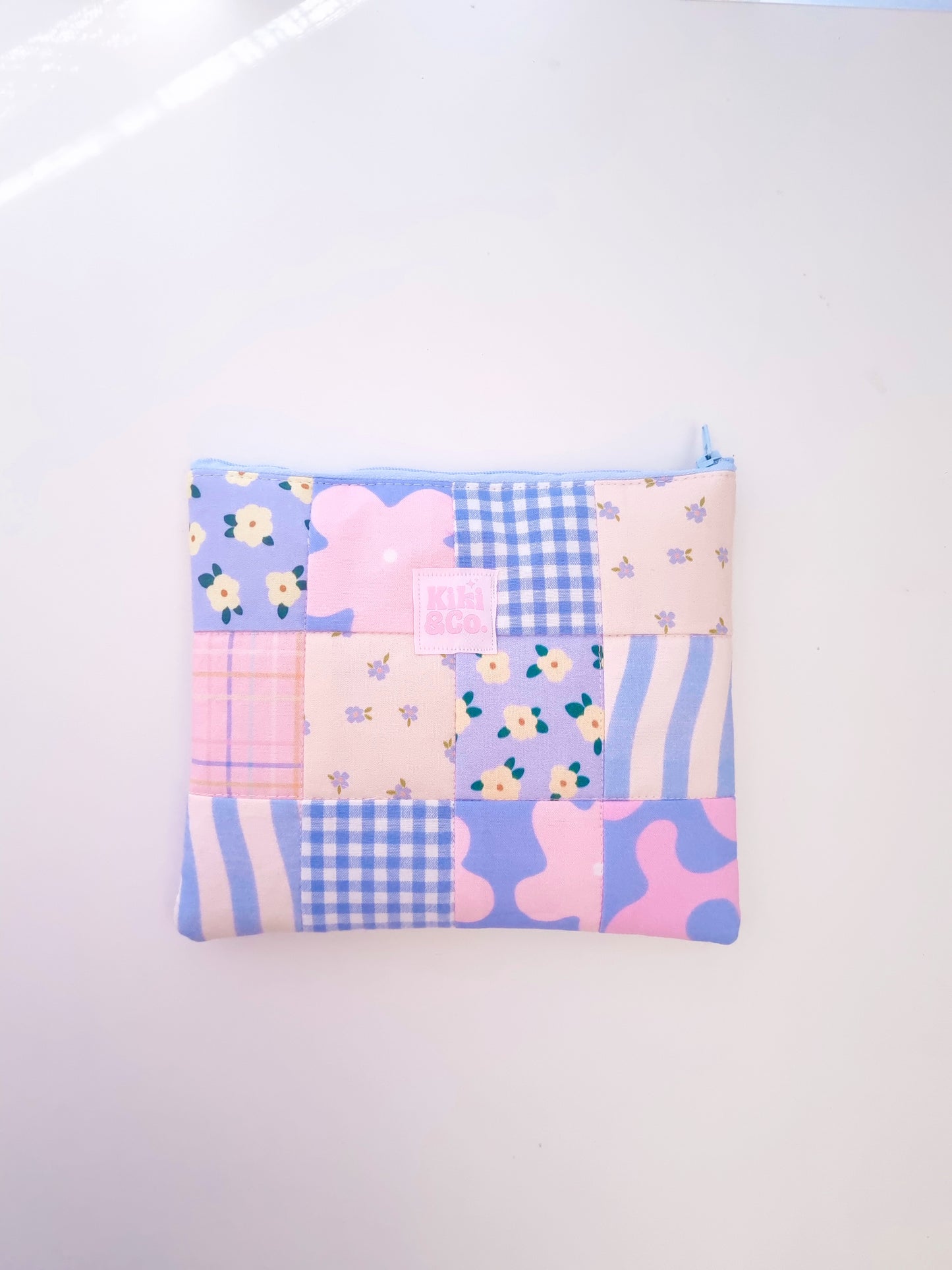 Patchwork Collection - Zipper Pouch/ eReader Sleeve #11