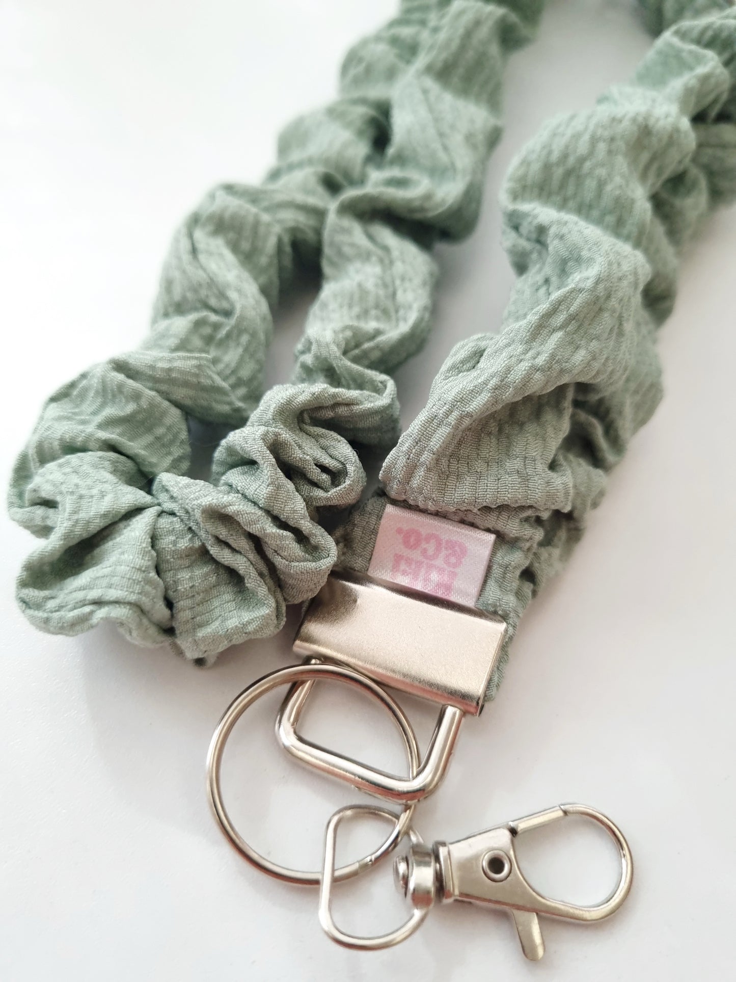 Scrunchie Lanyard - Sage