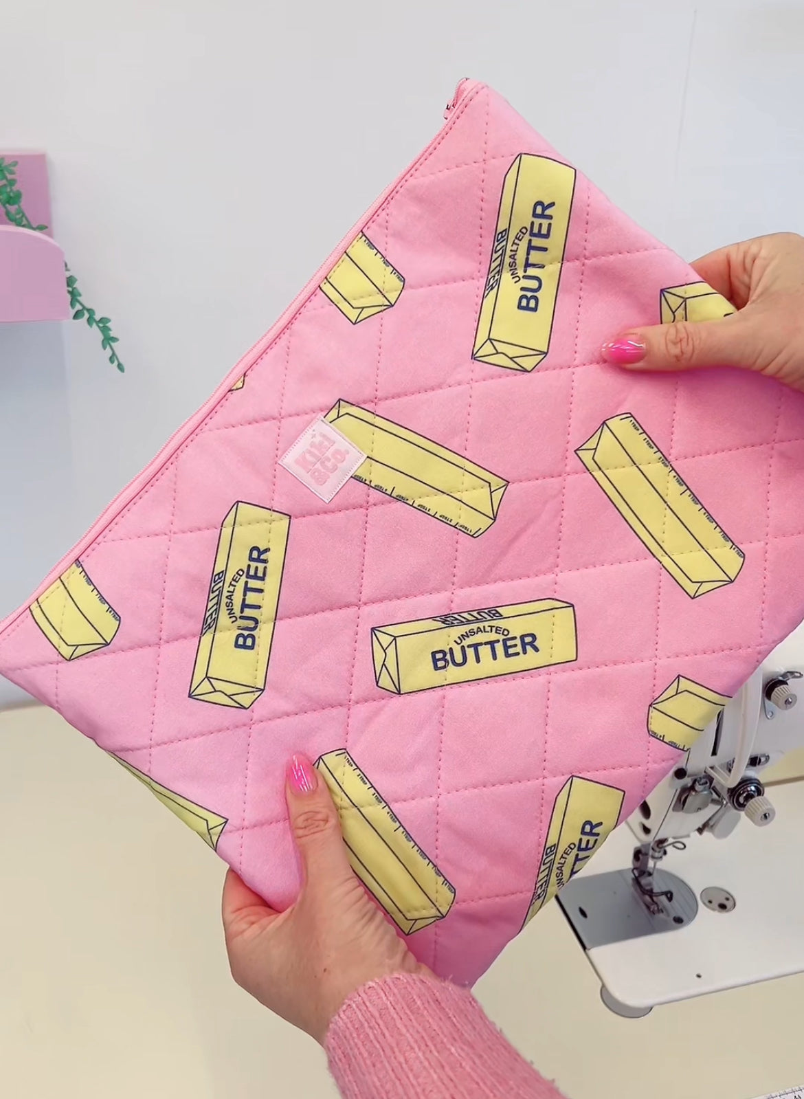 Quilted Laptop Sleeve  - Better with Butter