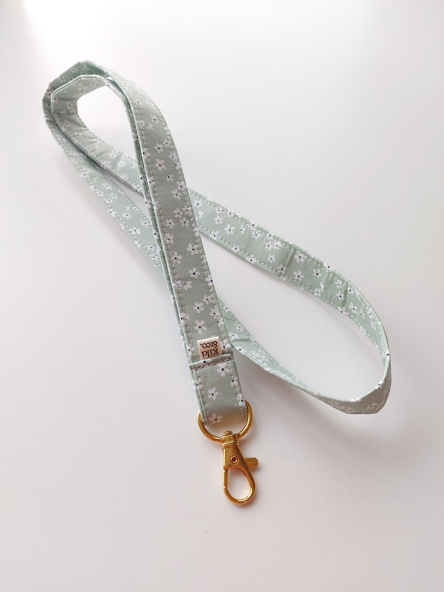 Lanyard -Mint Daisy