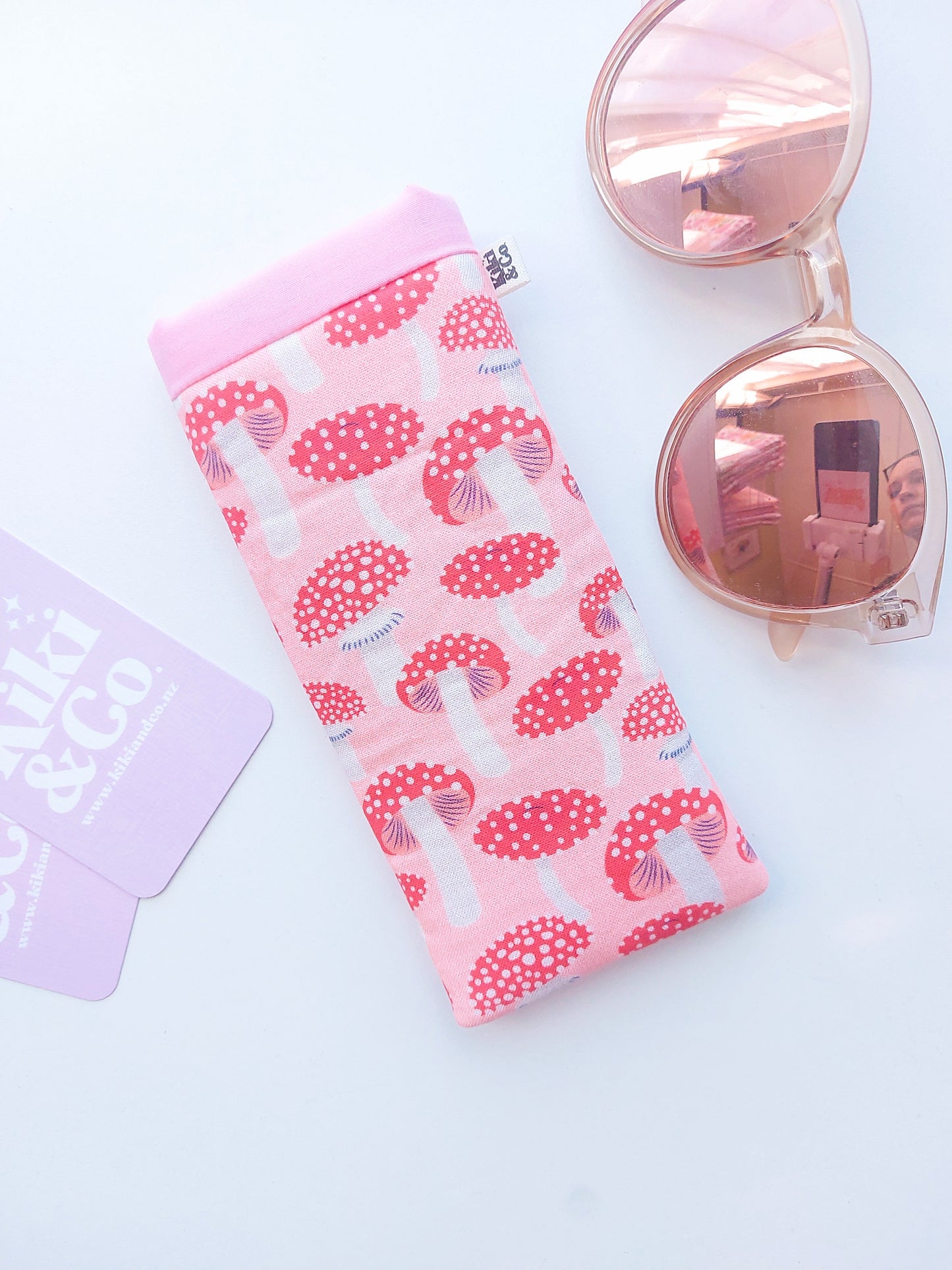 Glasses Slip - Toadstools