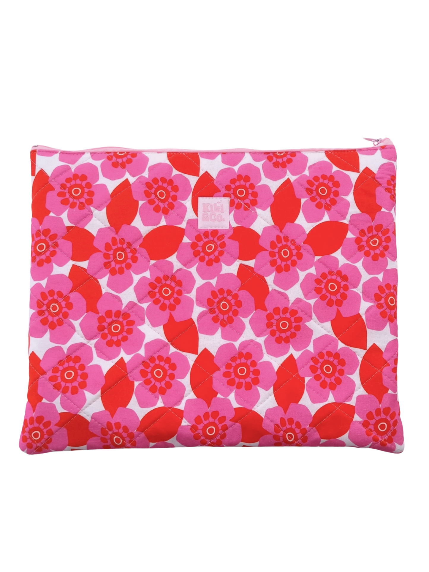 Quilted Laptop Sleeve  - Japonica