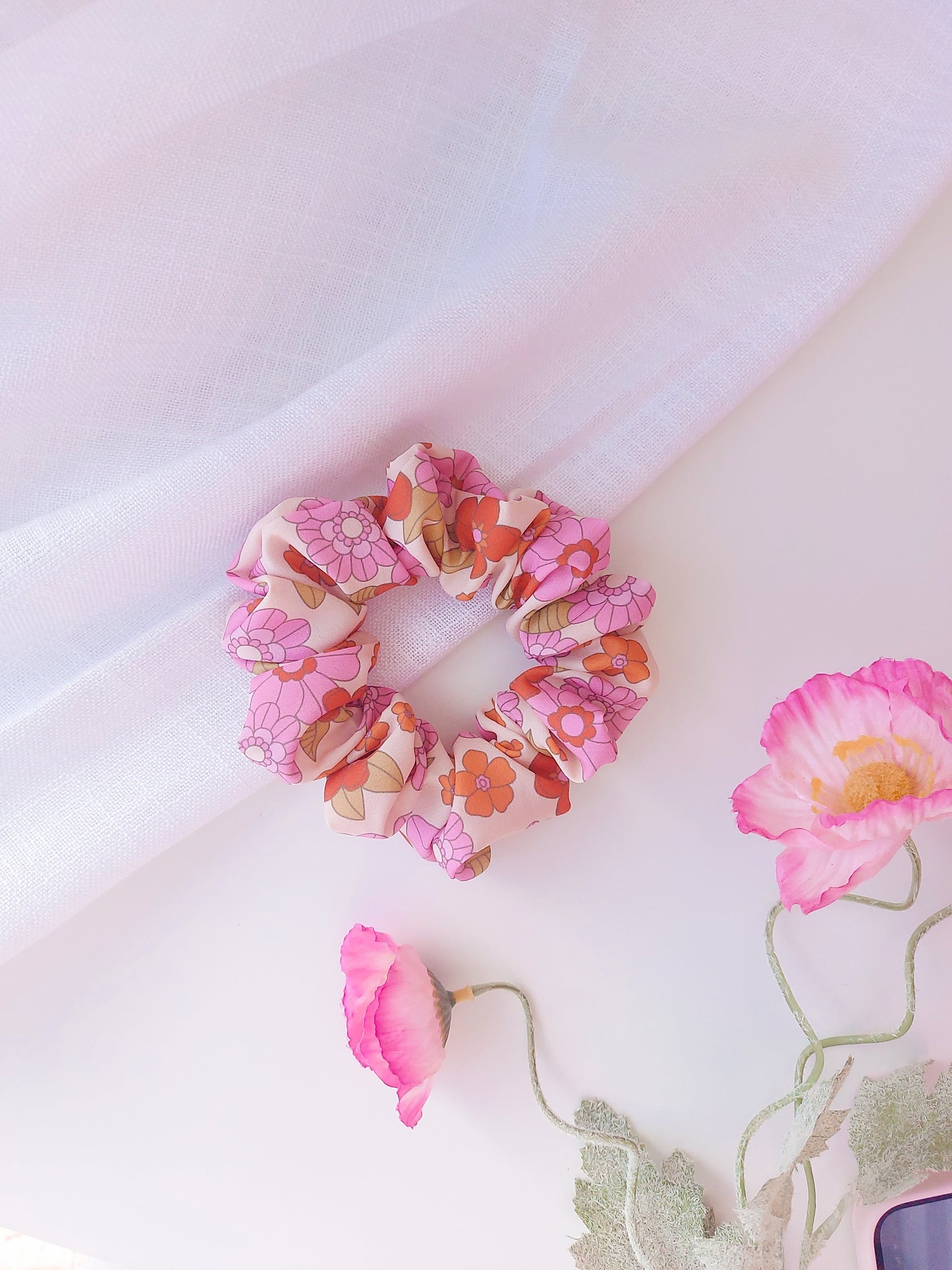 Scrunchie - Blossom - Crepe