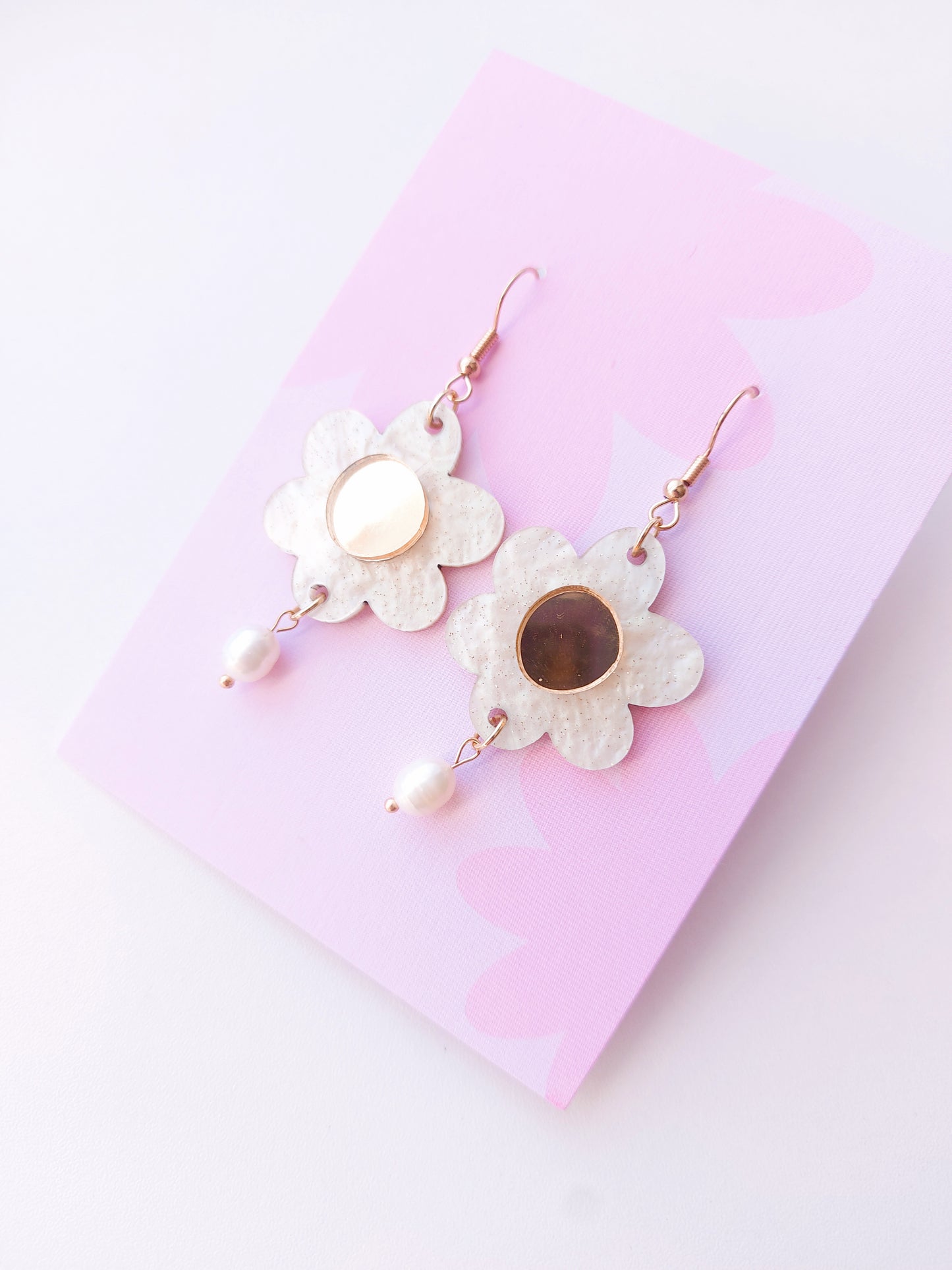Juliet Earrings - Pearl / Gold / Freshwater Pearl
