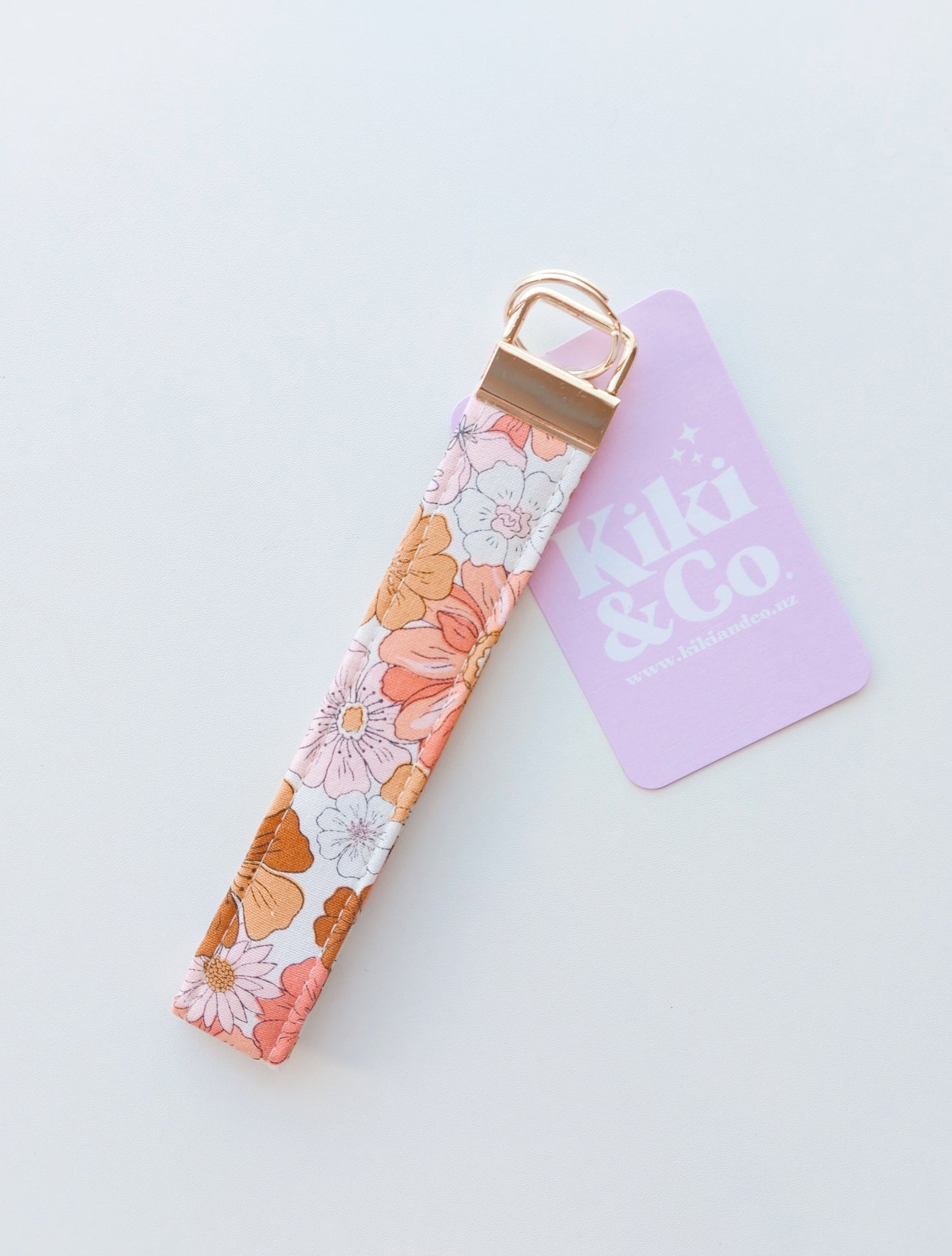 Keychain - Boho floral