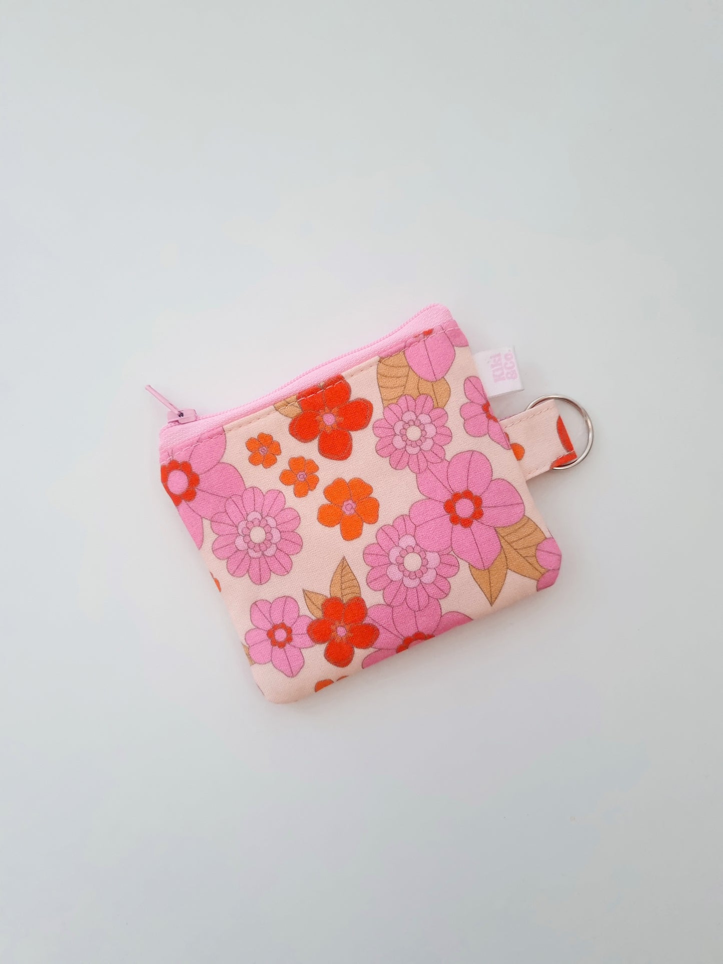 Keyring Zipper Pouch - Blossom
