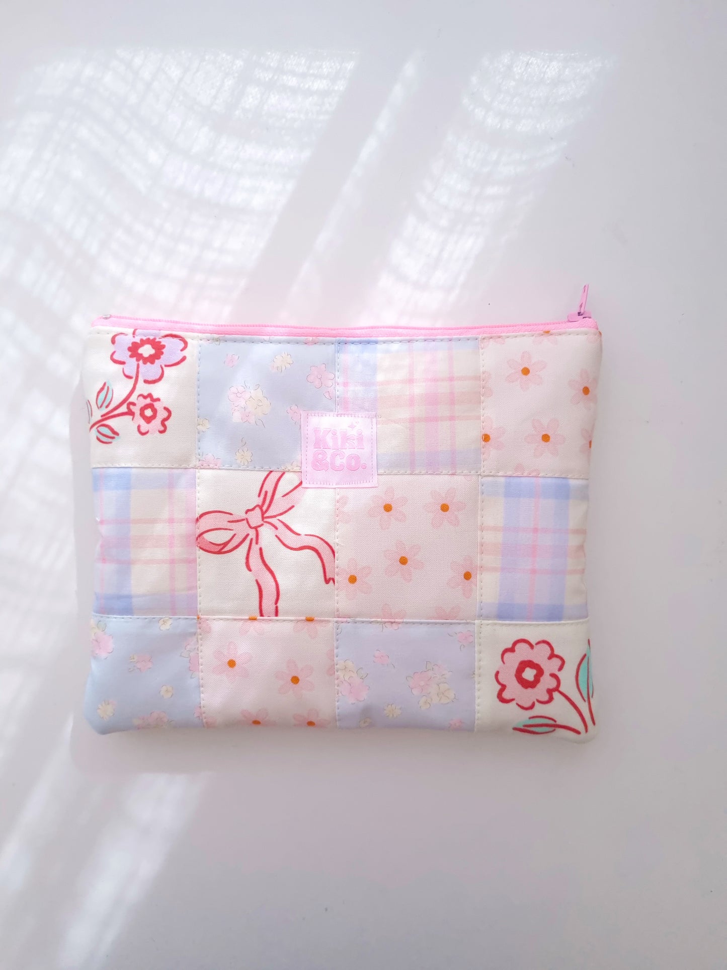 Patchwork Collection - Zipper Pouch/ eReader Sleeve #3