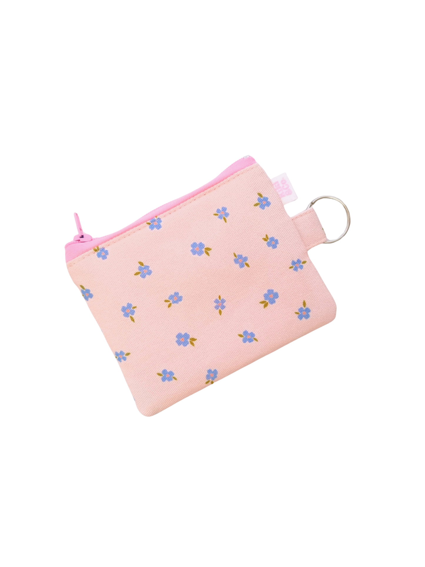 Keychain Zipper Pouch - Forget me not