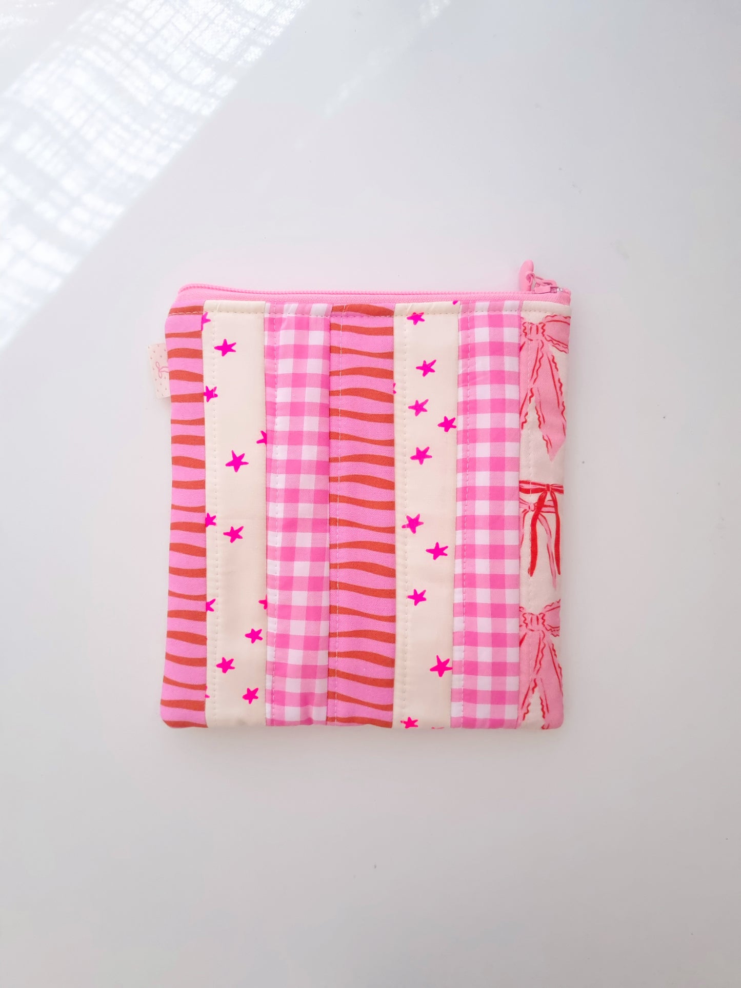 Patchwork Collection - Zipper Pouch/ eReader Sleeve #1