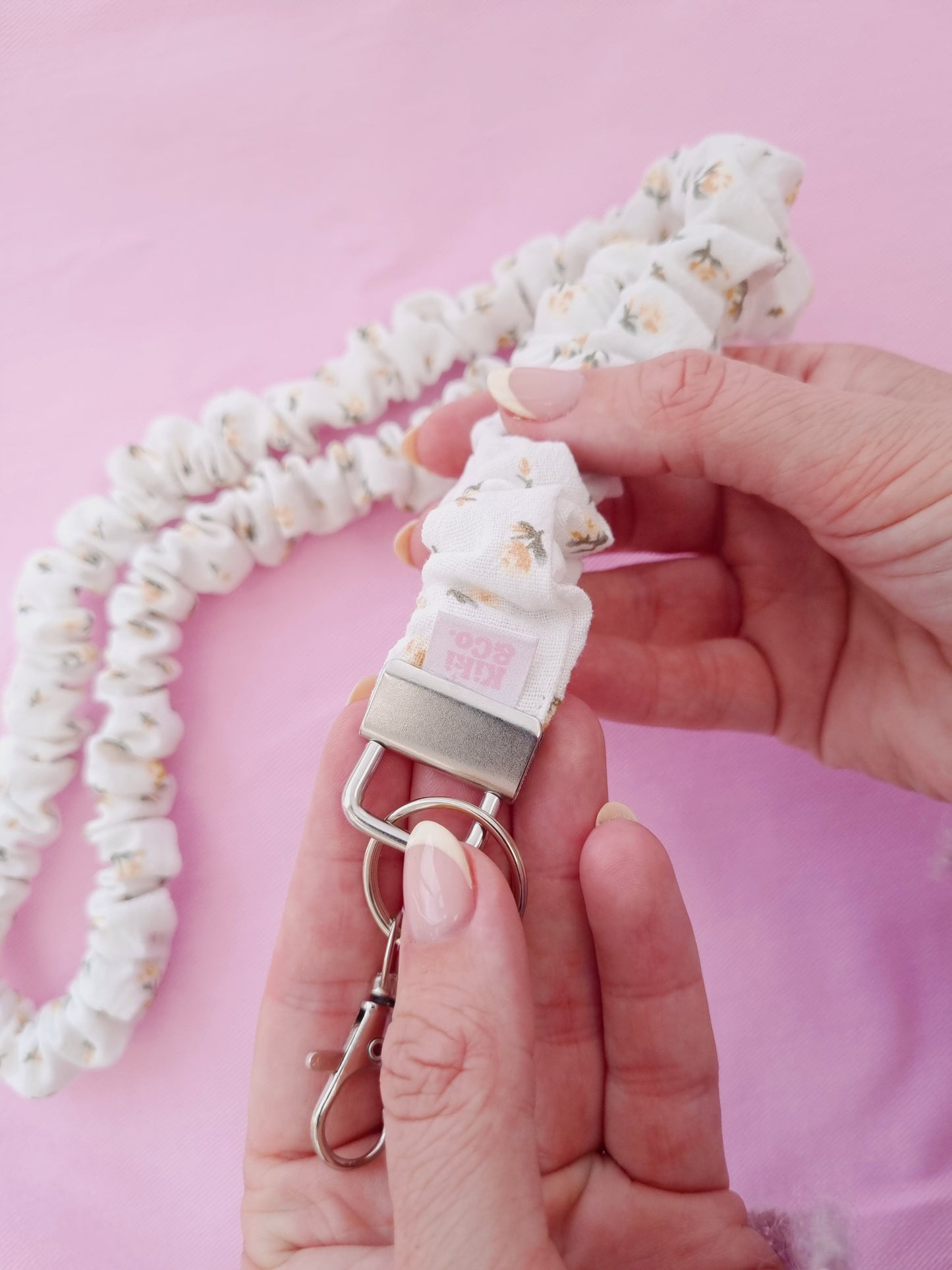 Scrunchie Lanyard - Primrose