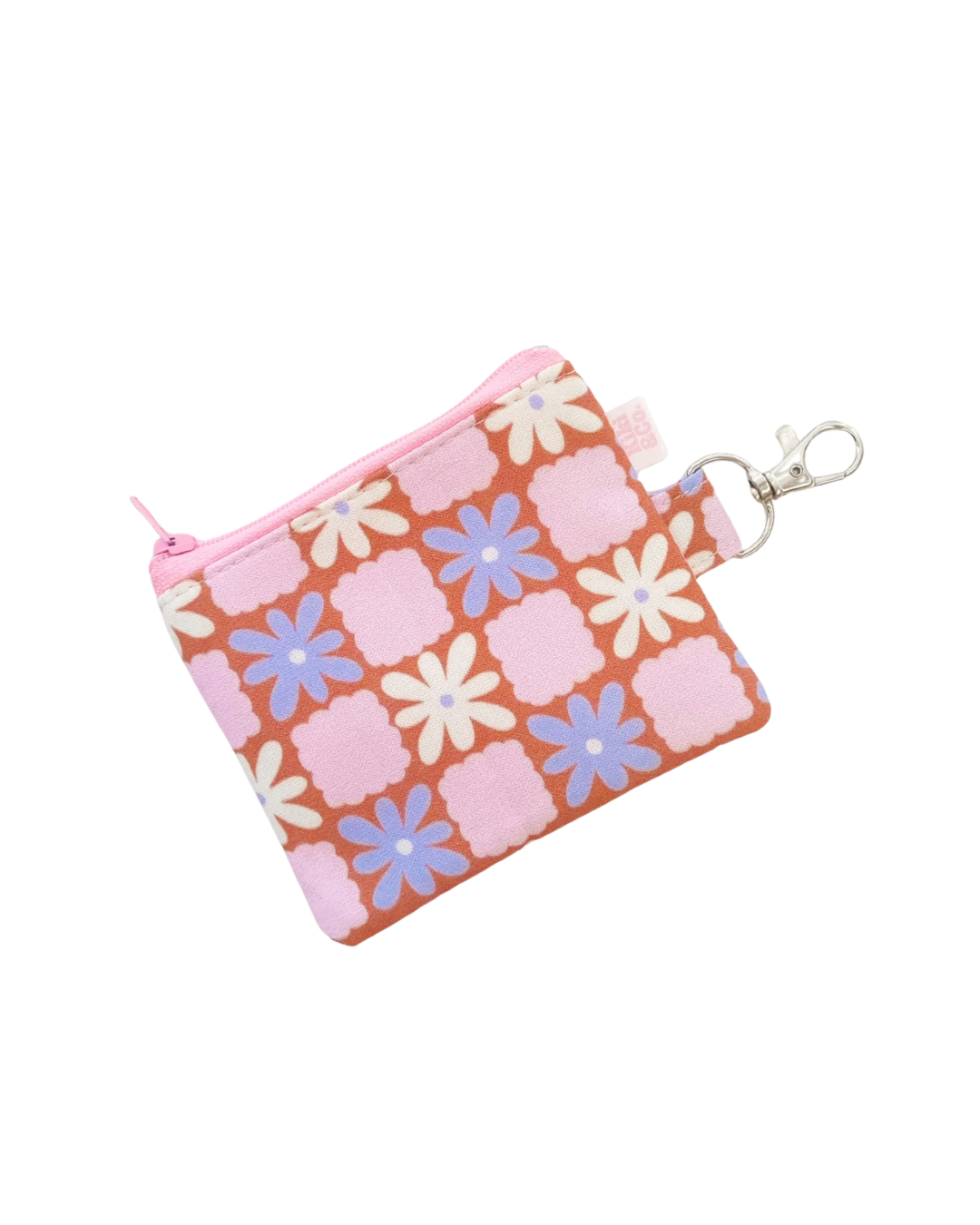 Keyring Zipper Pouch - Rosie - Lilac