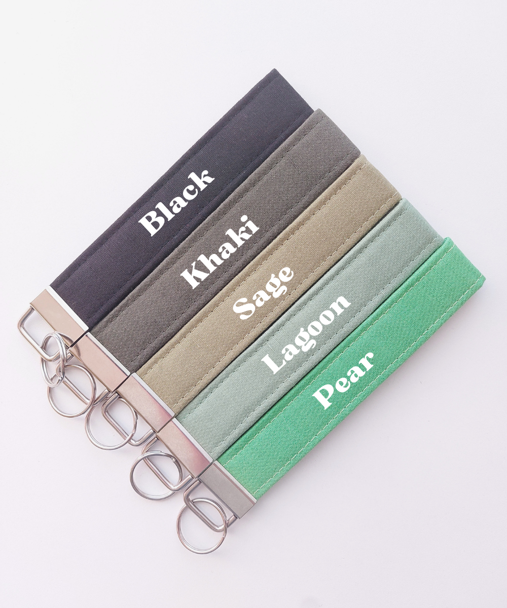 Keychain - Linen - Select Colour – Kiki & Co.