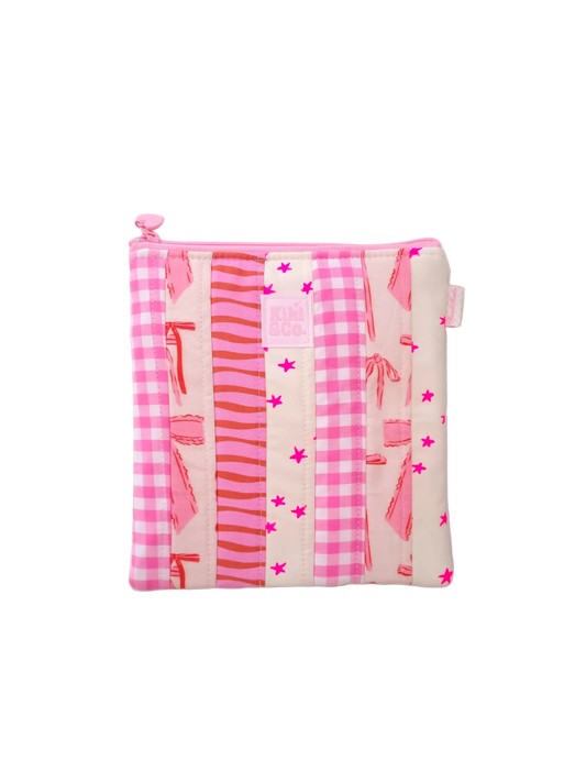 Patchwork Collection - Zipper Pouch/ eReader Sleeve #1