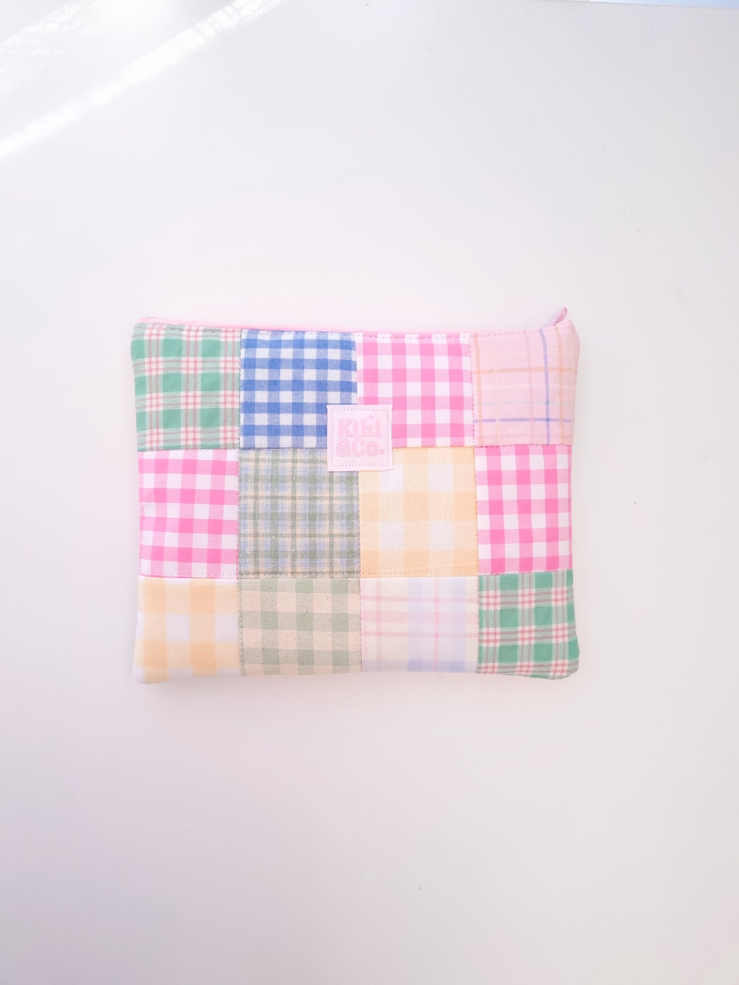 Patchwork Collection - Zipper Pouch/ eReader Sleeve #10