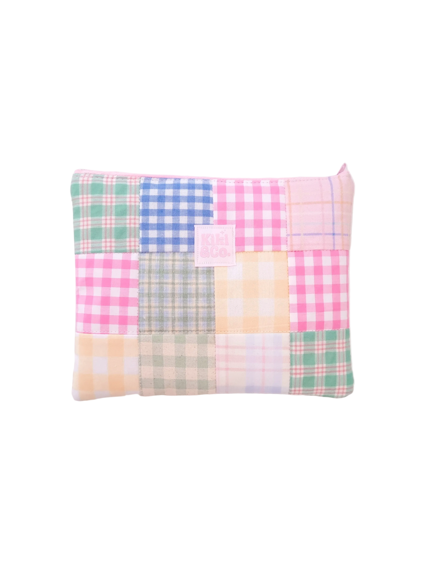 Patchwork Collection - Zipper Pouch/ eReader Sleeve #10