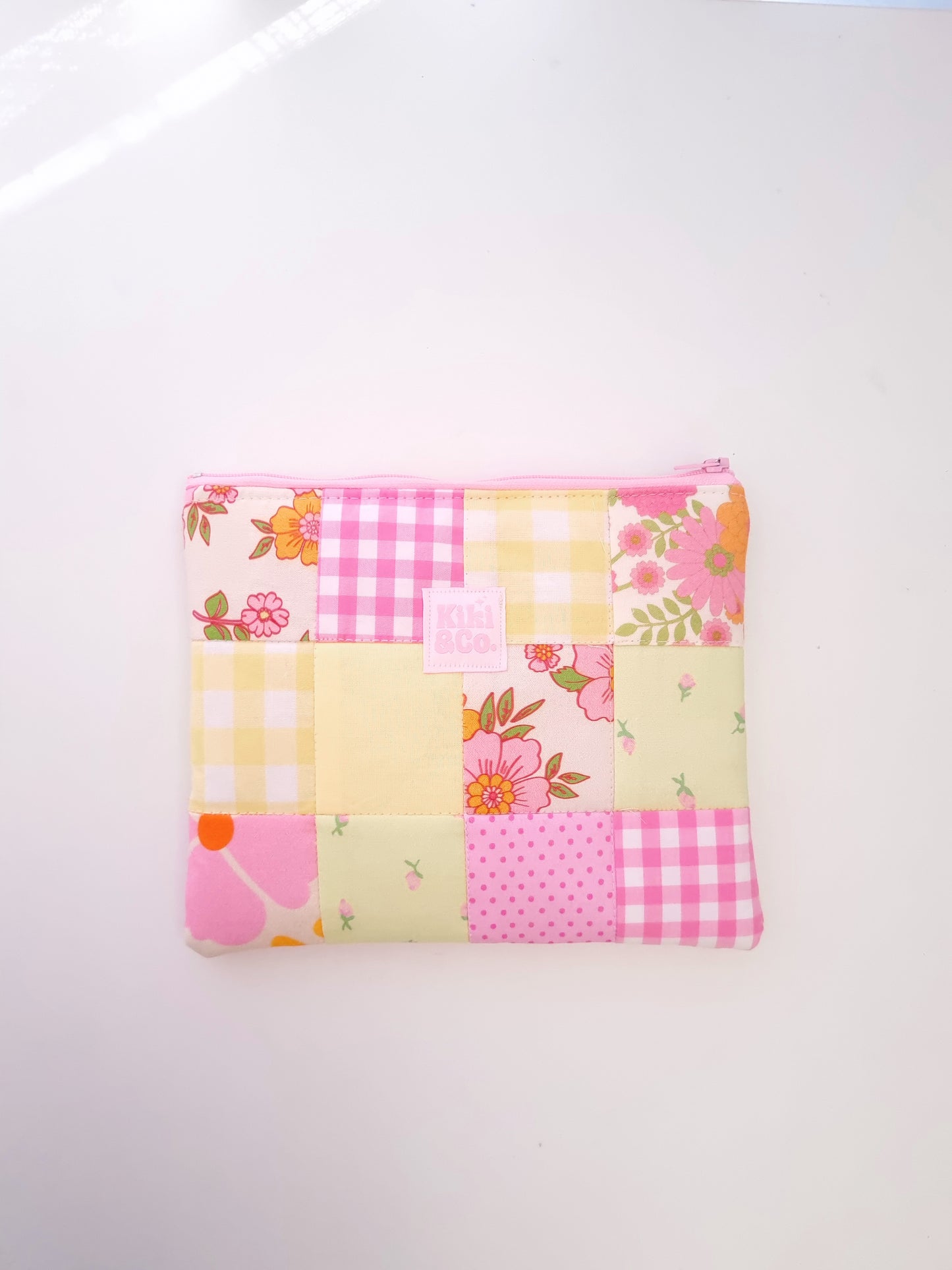 Patchwork Collection - Zipper Pouch/ eReader Sleeve #4