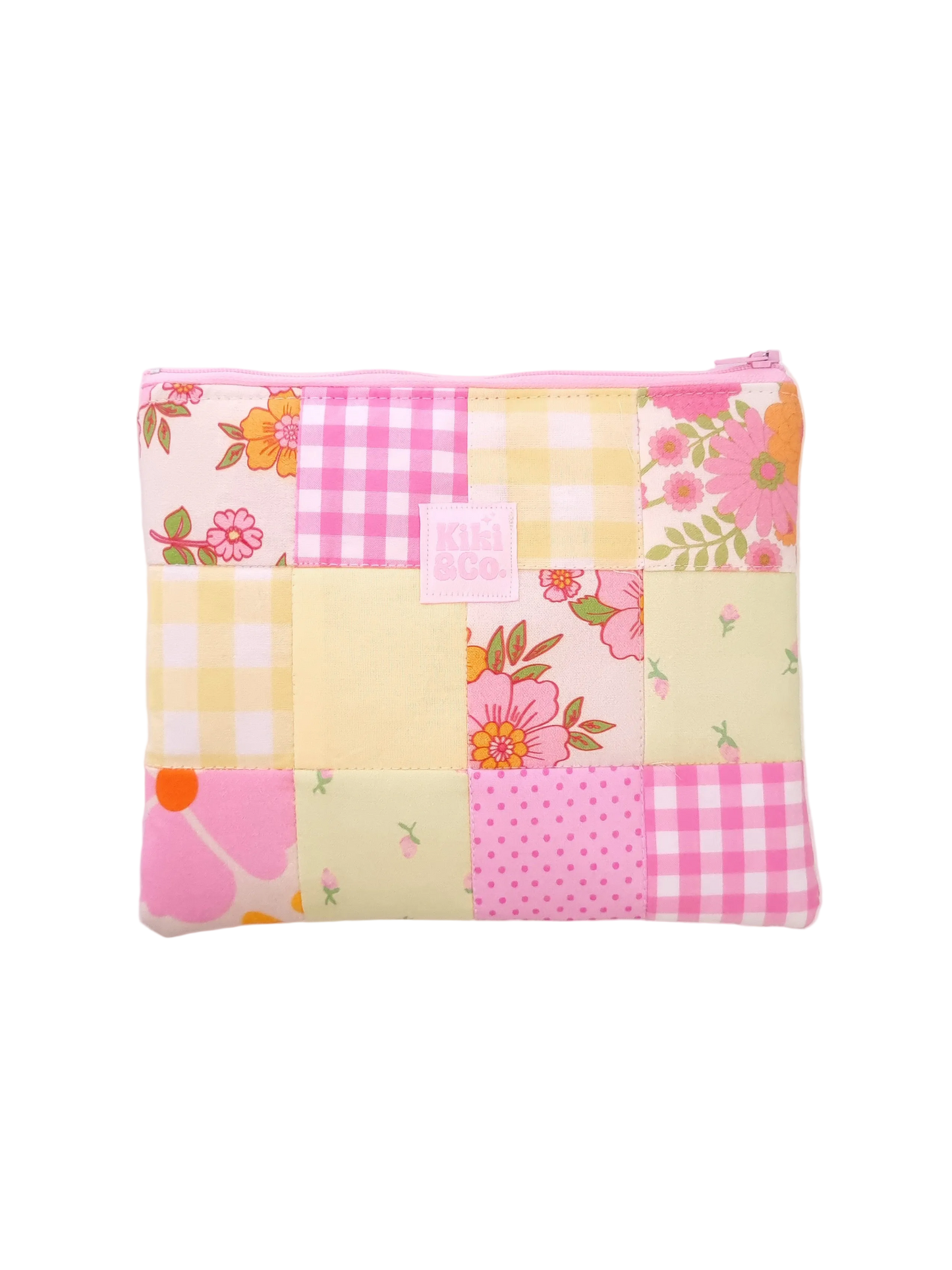 Patchwork Collection - Zipper Pouch/ eReader Sleeve #4
