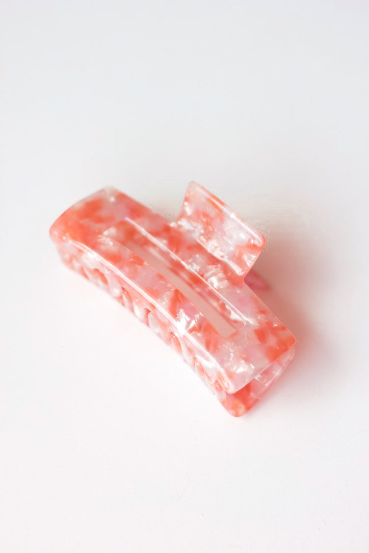 Claw Clip - Strawberry Peach - Medium