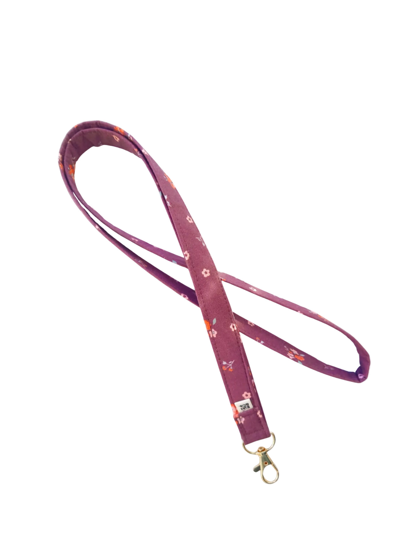 Lanyard - Brown Floral