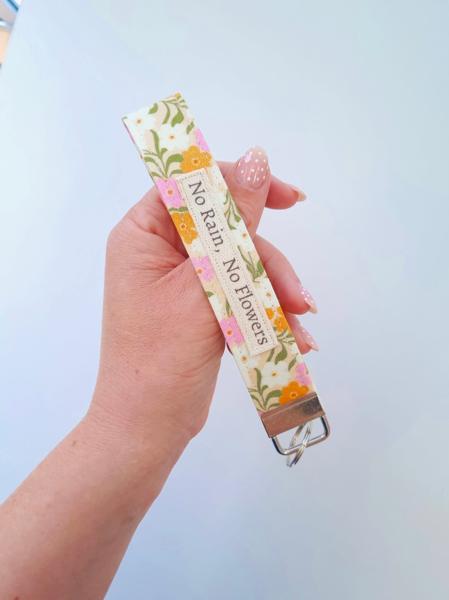 Keychain - Beachy Floral