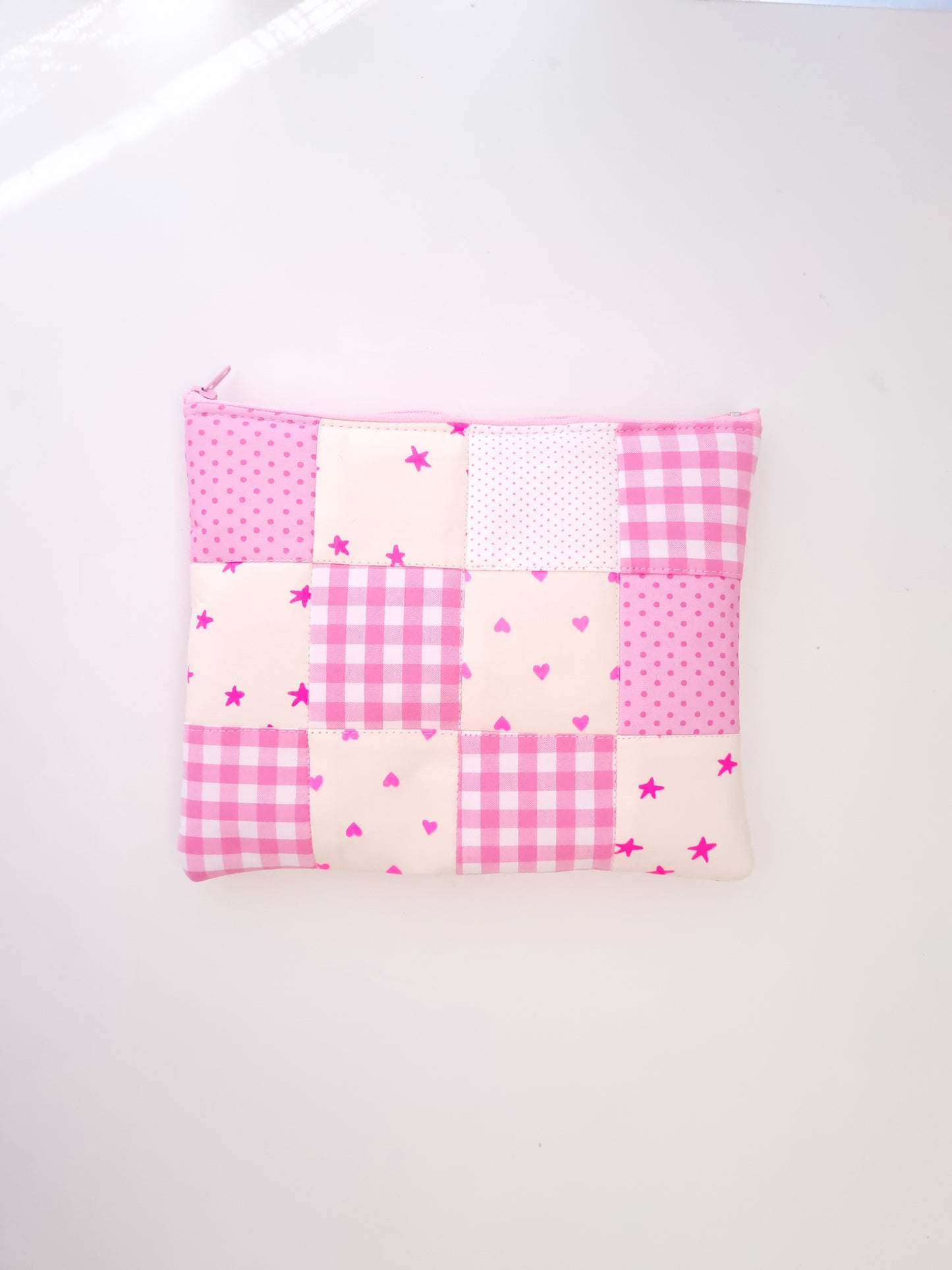 Patchwork Collection - Zipper Pouch/ eReader Sleeve #7