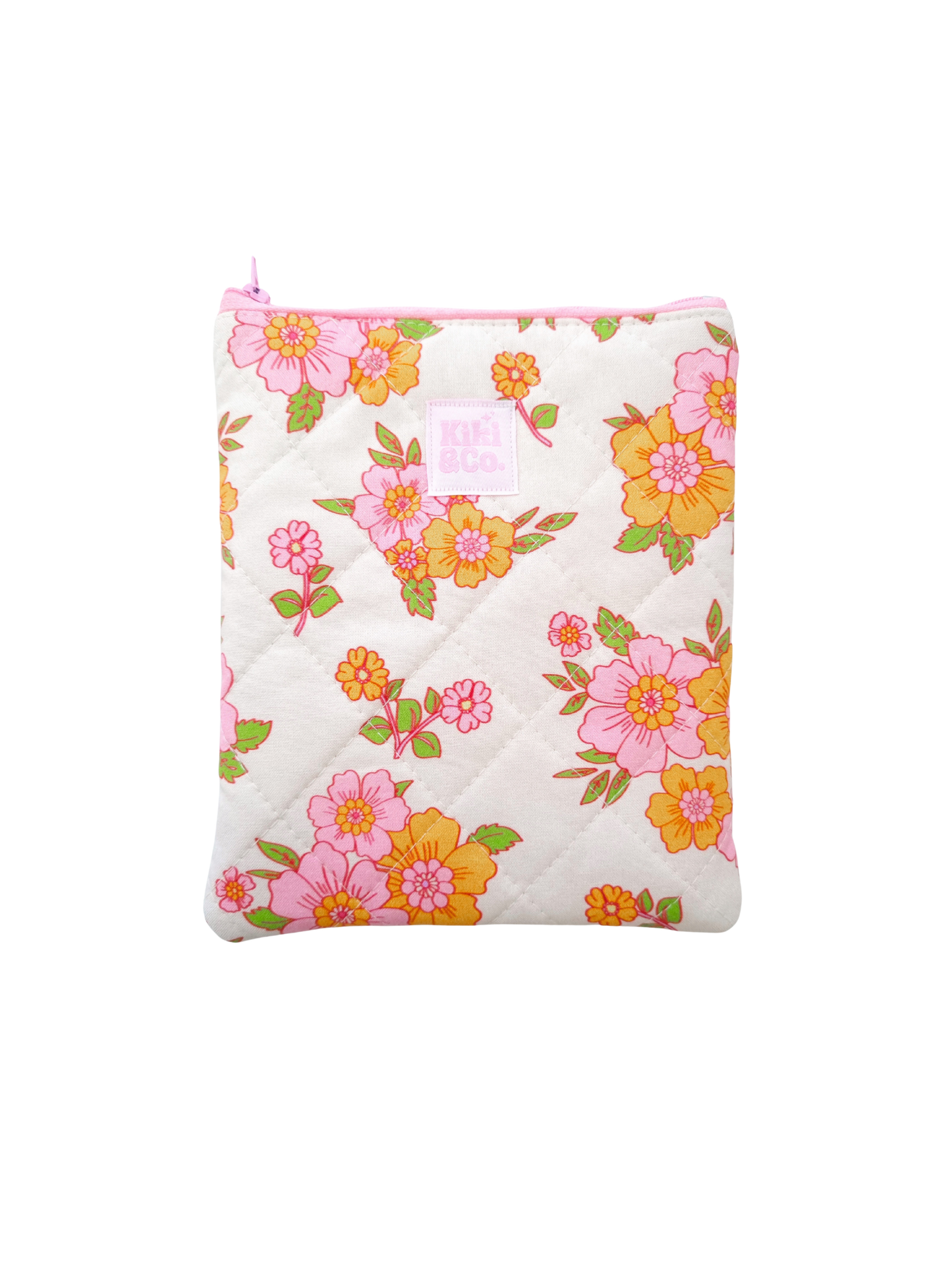 Quilted eReader Sleeve - Evelyn Floral