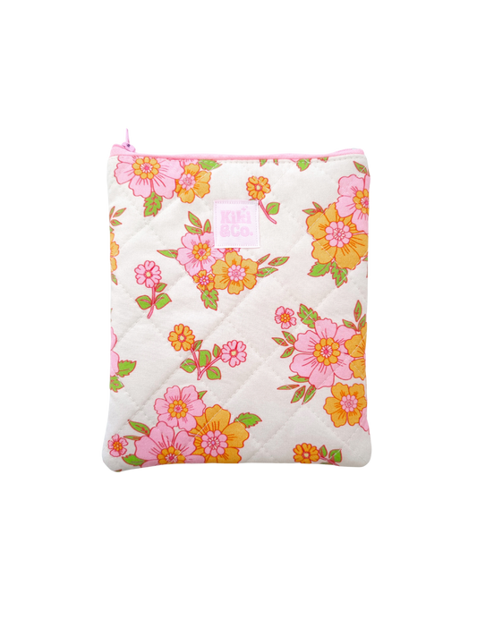 Quilted eReader Sleeve - Evelyn Floral