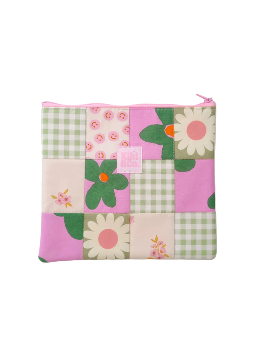 Patchwork Collection - Zipper Pouch/ eReader Sleeve #2