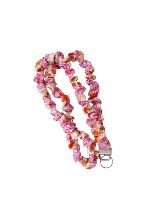 Scrunchie Lanyard - Blossom