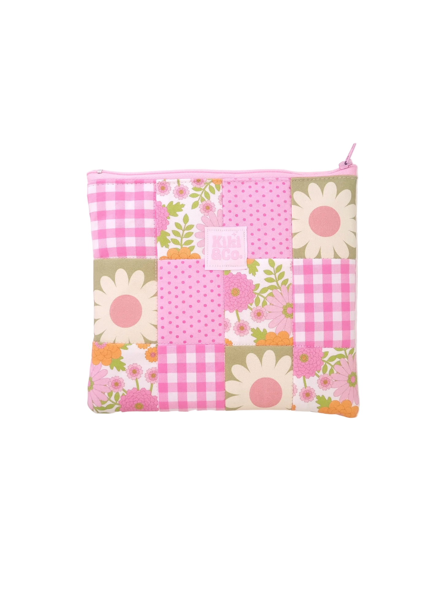 Patchwork Collection - Zipper Pouch/ eReader Sleeve #9