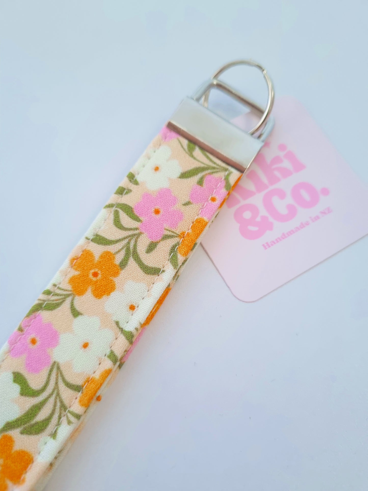 Keychain - Beachy Floral
