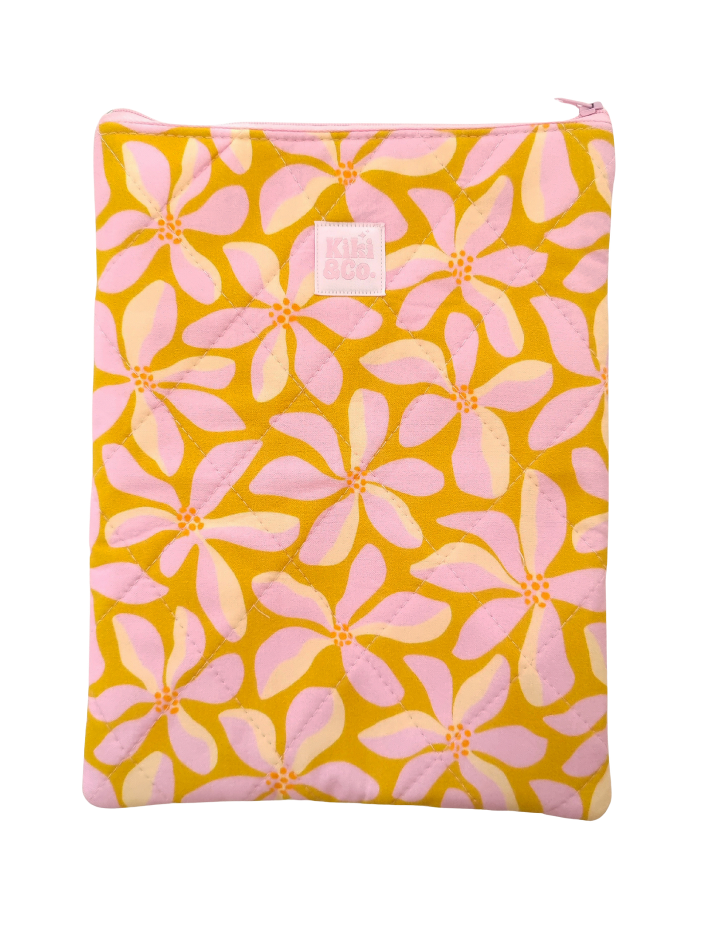 Quilted Book Sleeve - Margot