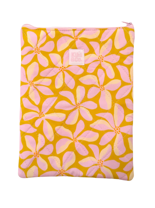 Quilted Book Sleeve - Margot