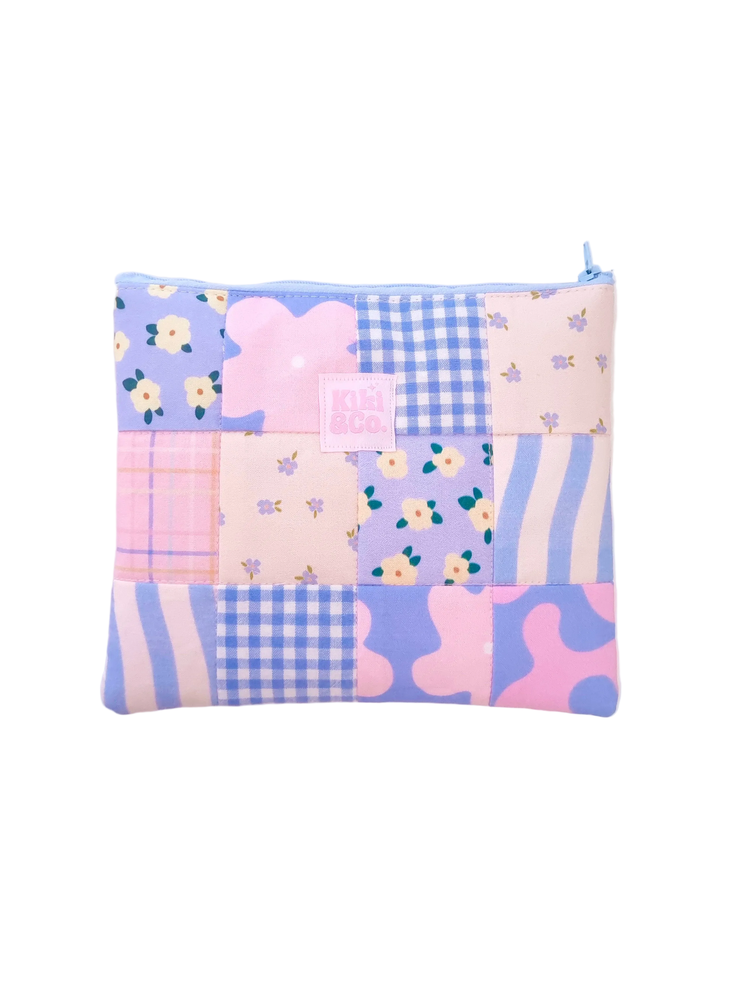 Patchwork Collection - Zipper Pouch/ eReader Sleeve #11