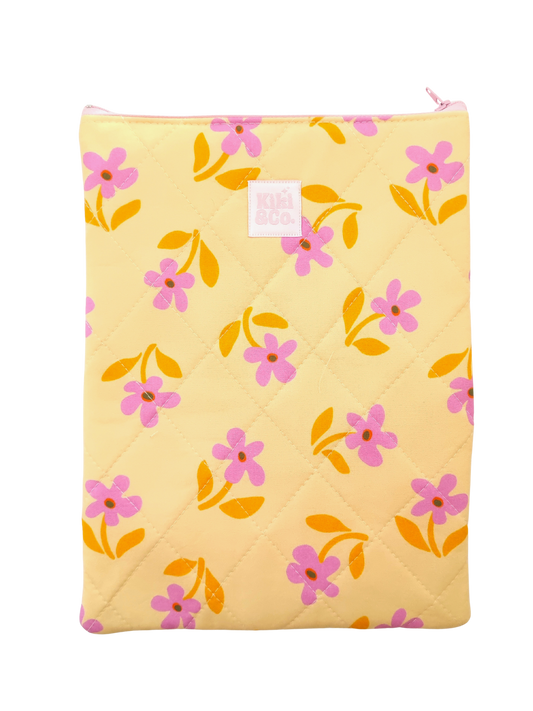 Quilted Book Sleeve - Frankie