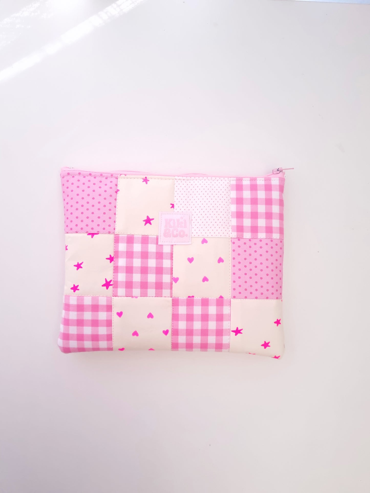 Patchwork Collection - Zipper Pouch/ eReader Sleeve #7