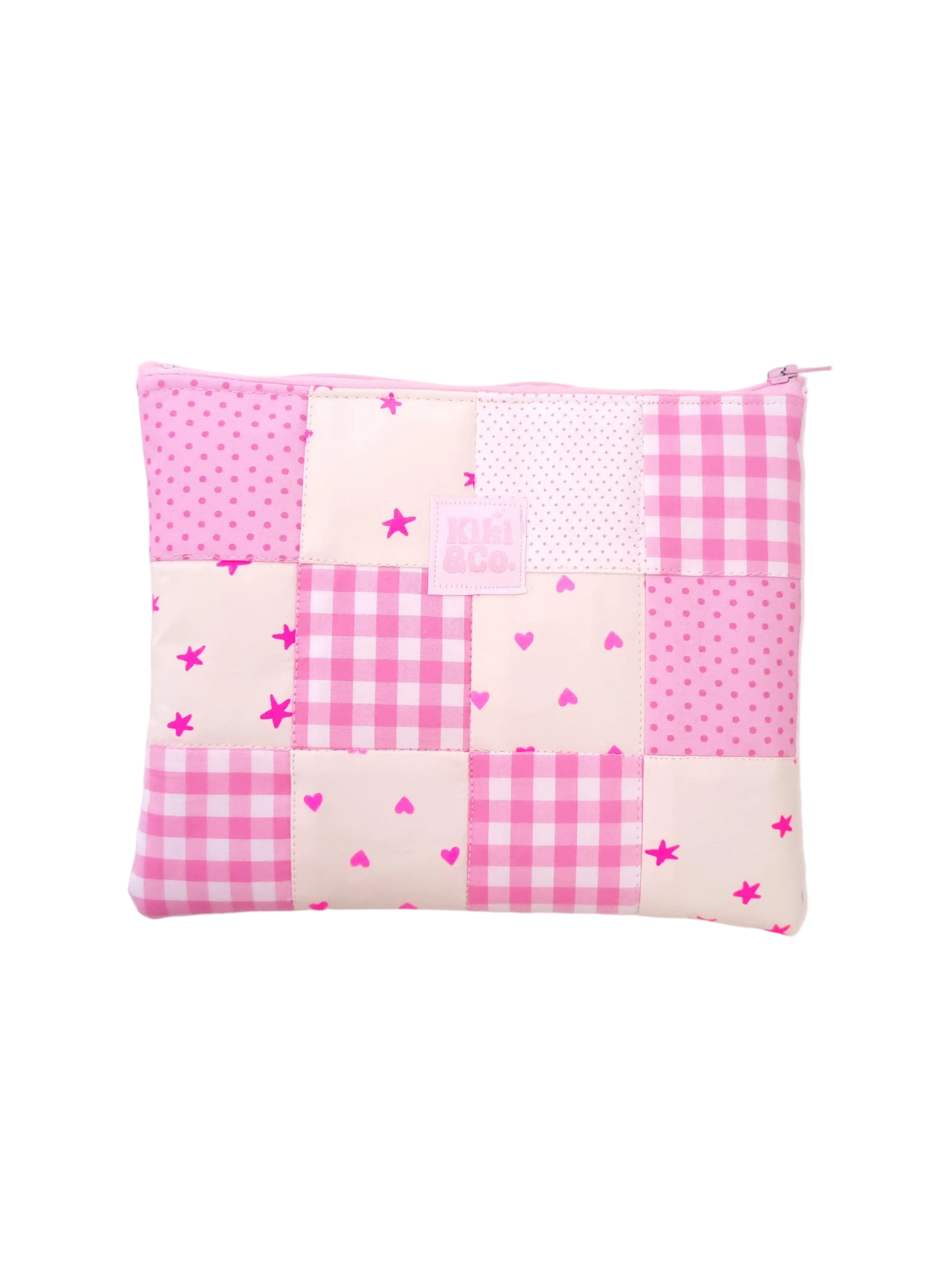 Patchwork Collection - Zipper Pouch/ eReader Sleeve #7