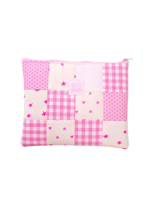 Patchwork Collection - Zipper Pouch/ eReader Sleeve #7