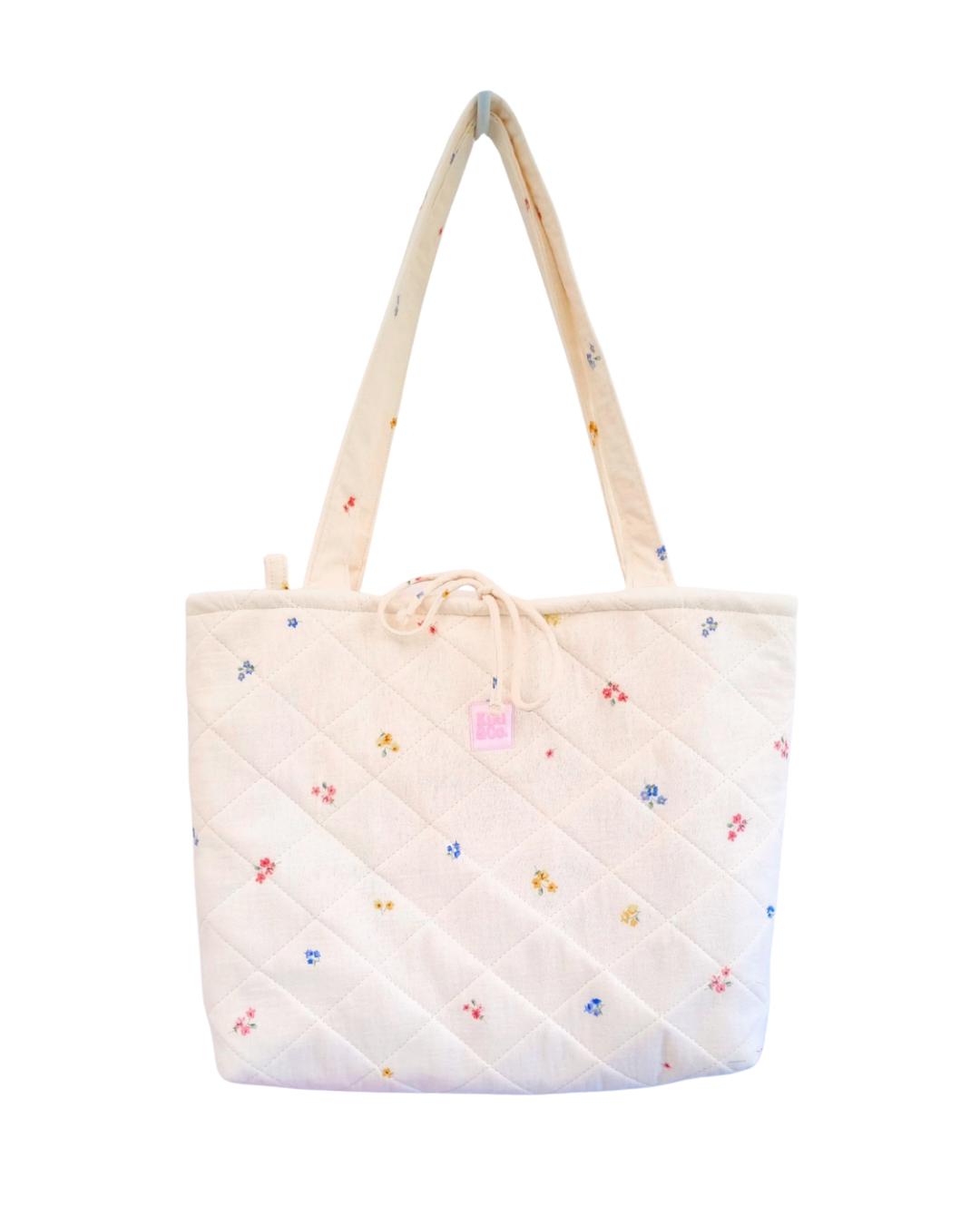 Quilted Tote - Spring Meadow