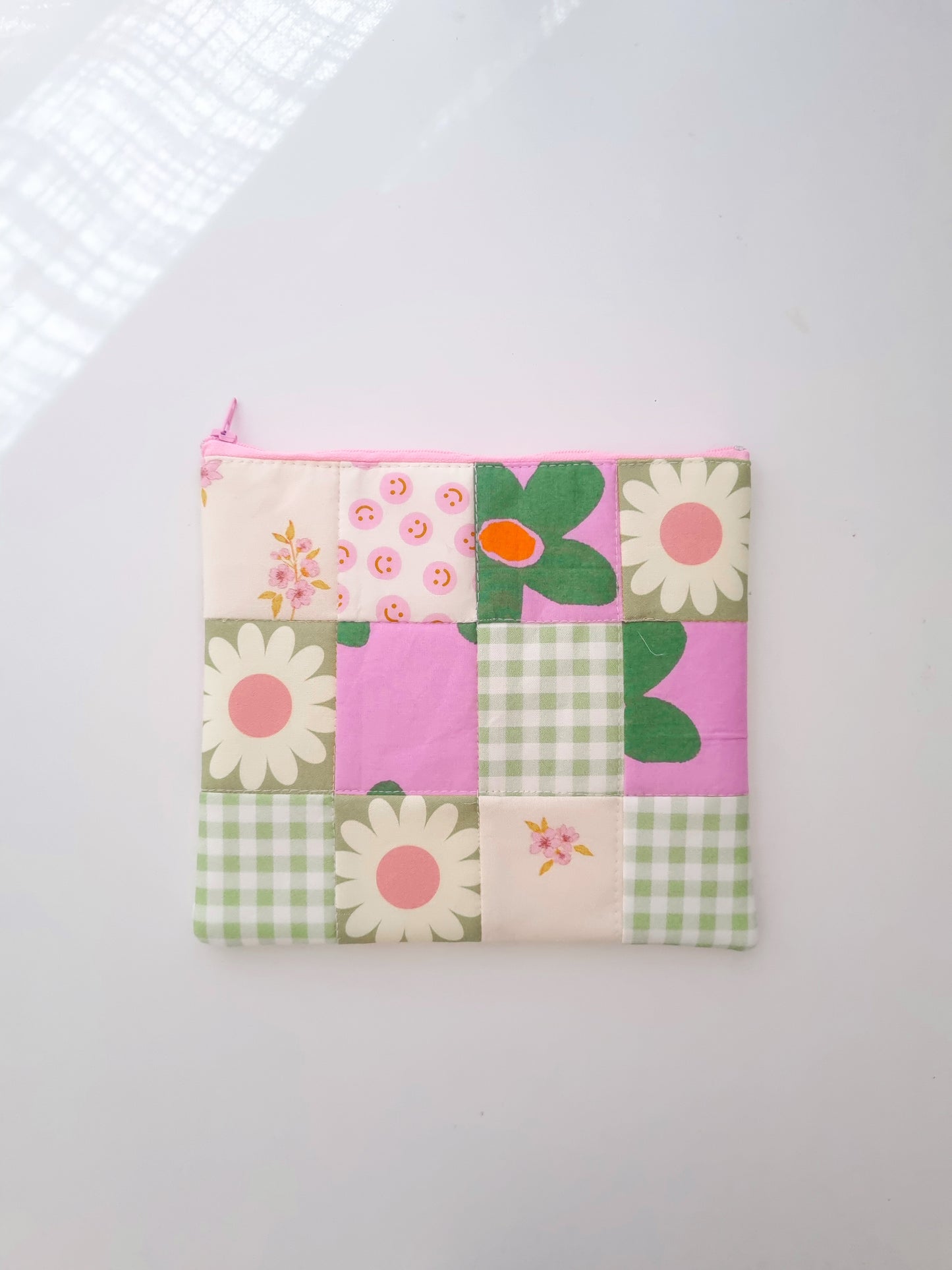 Patchwork Collection - Zipper Pouch/ eReader Sleeve #2