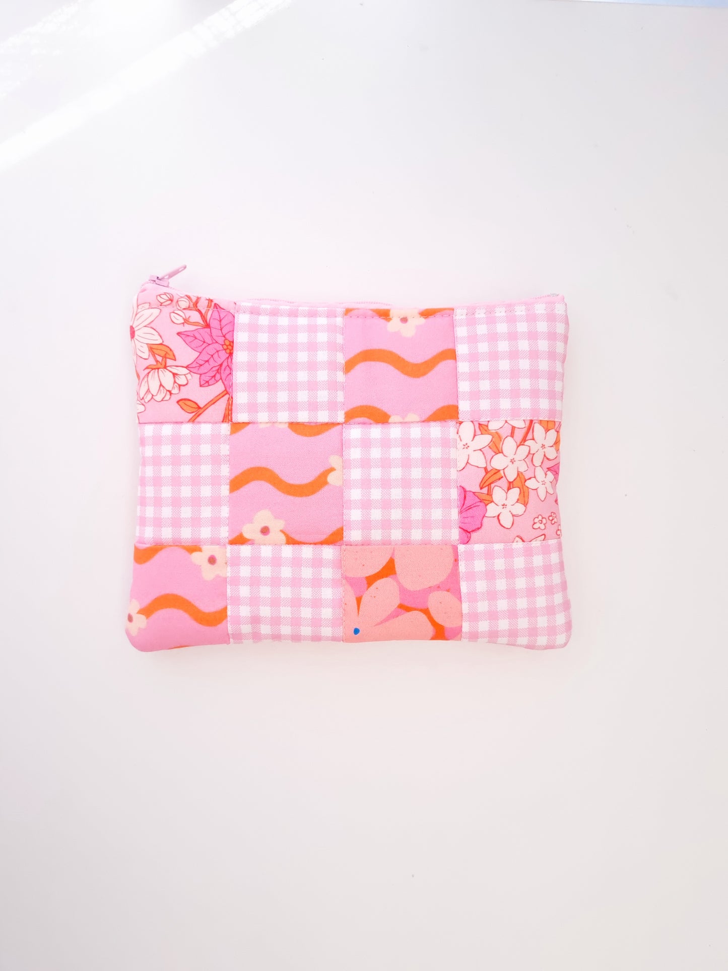 Patchwork Collection - Zipper Pouch/ eReader Sleeve #5
