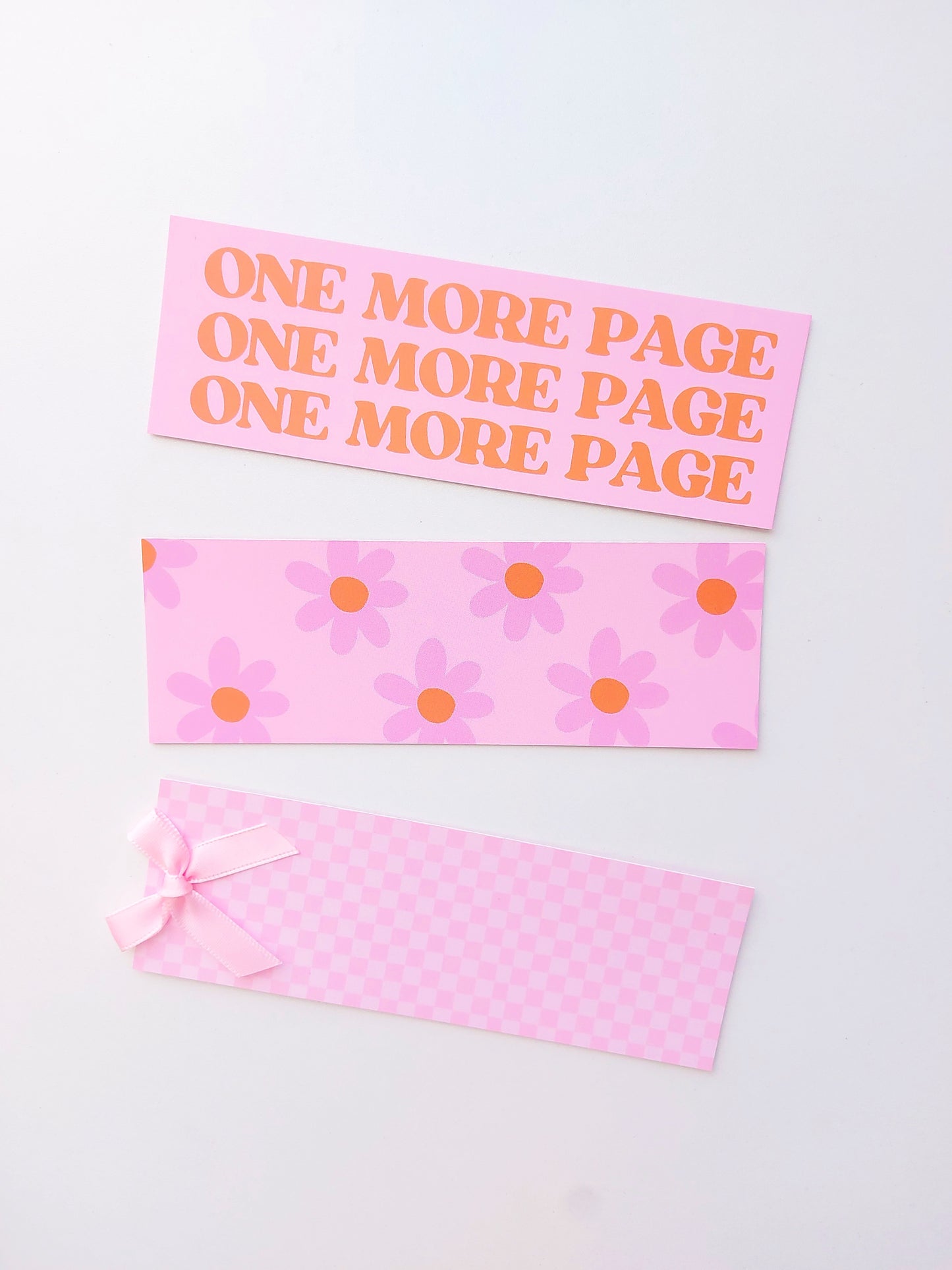 NEW Card Bookmark Set - Daisy