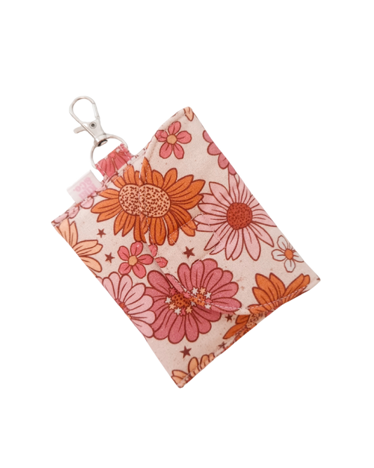 Earbud Pouch - Fall Floral
