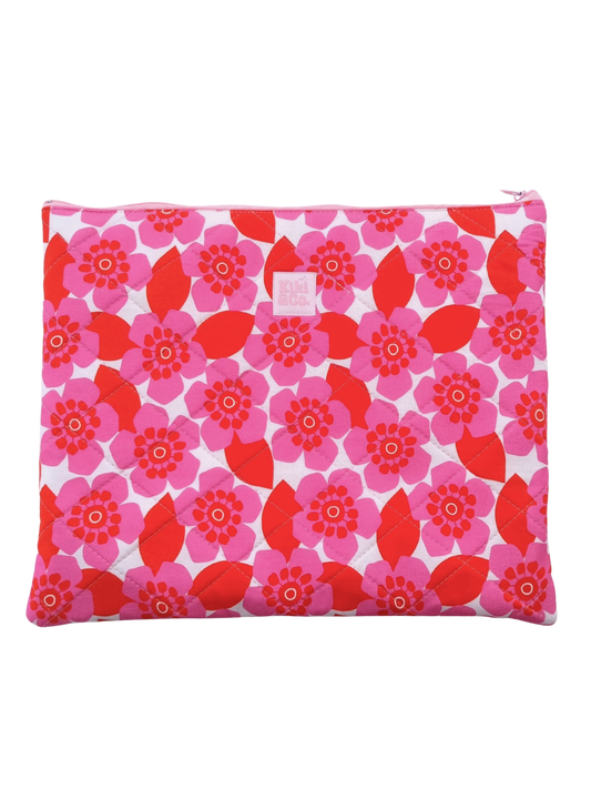 Quilted Laptop Sleeve  - Japonica